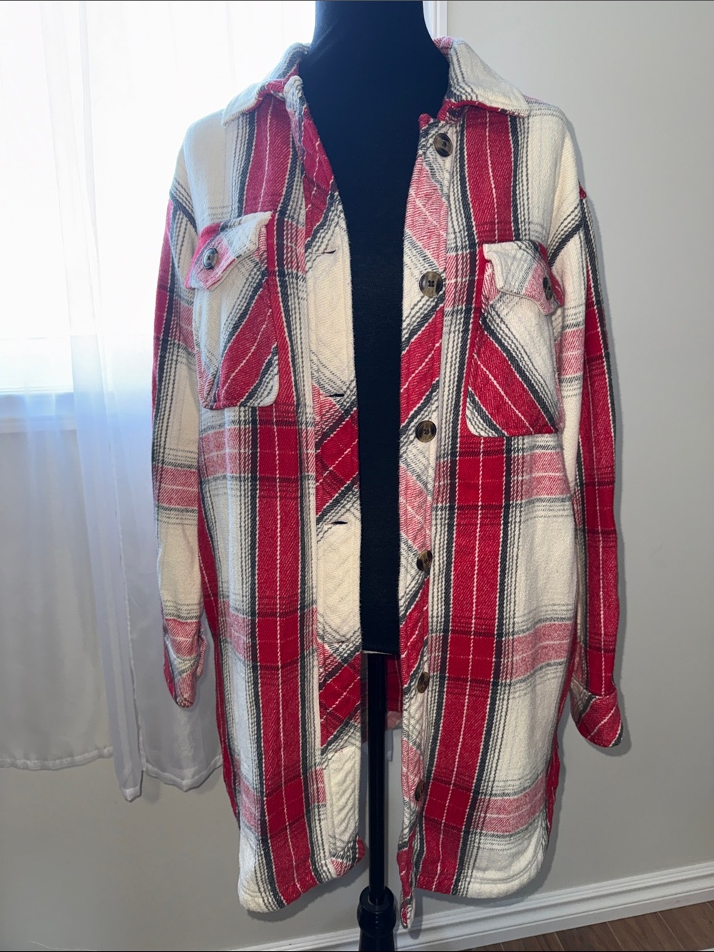 Aerie Lumberjack Flannel Shacket